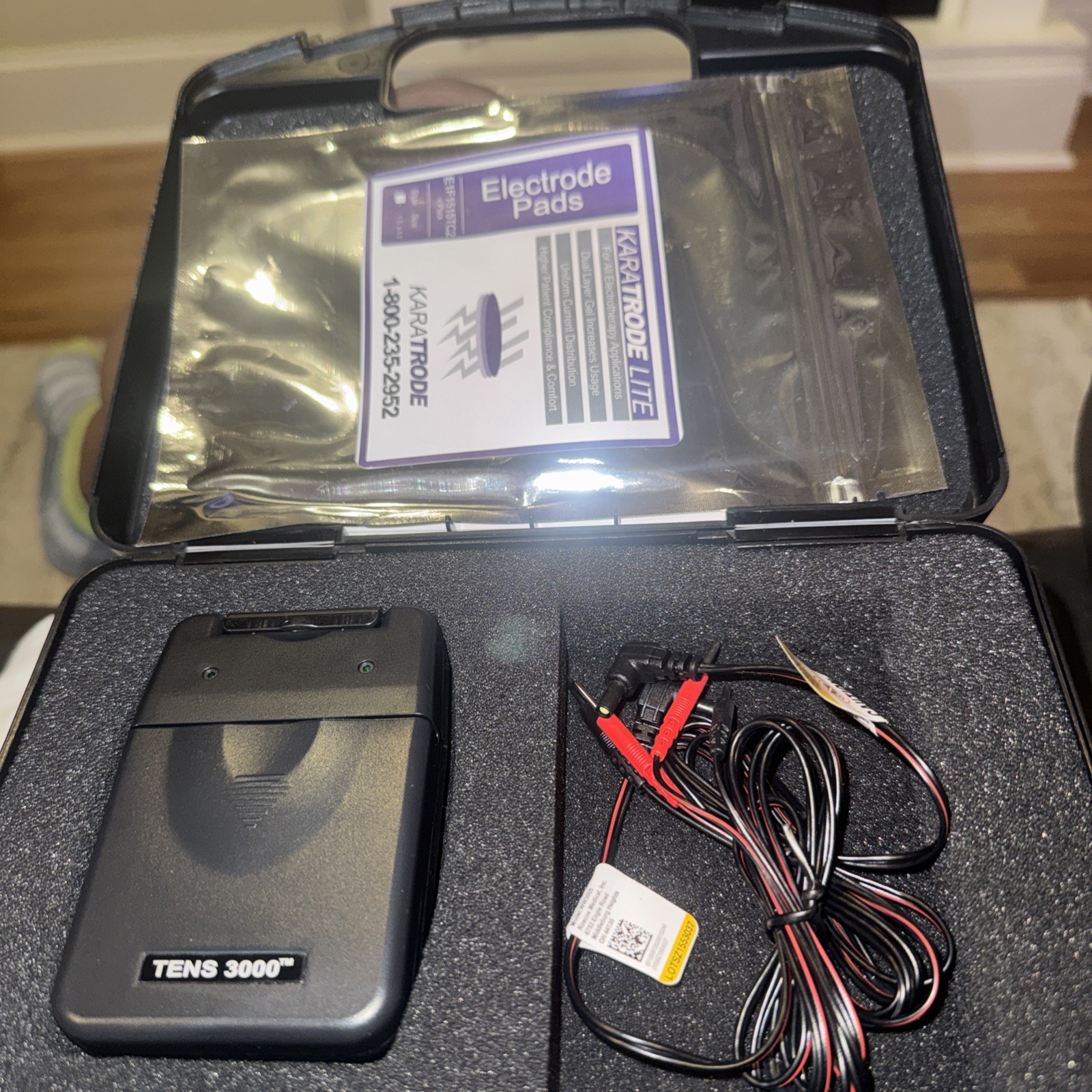 ​TENS 3000 Analog Unit Muscle Stimulator Physical Therapy Pain Relief Device Kit