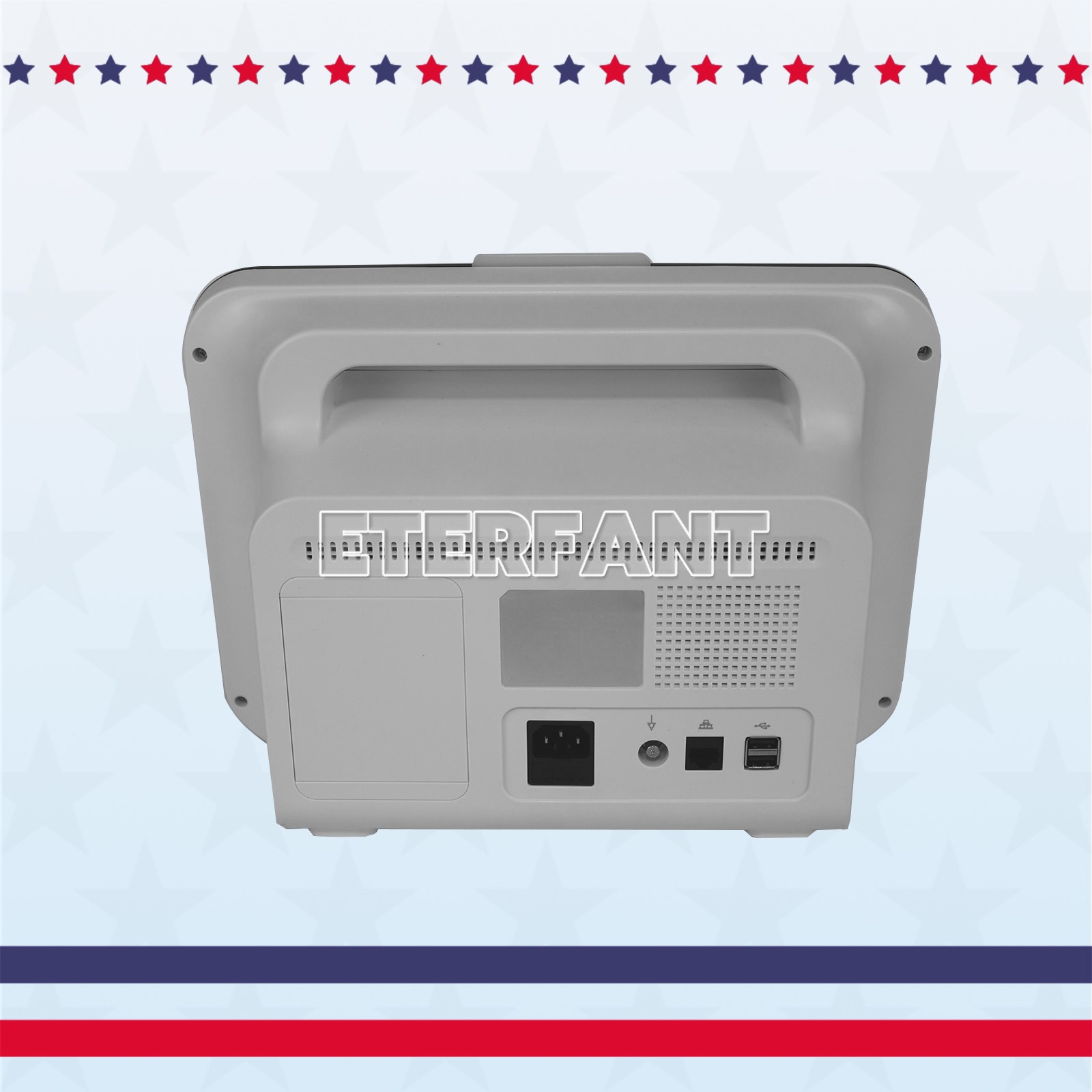 12″ Patient Monitor ICU CCU Vital Signs Monitor ECG, RESP, TEMP, NIBP, SPO2, PR