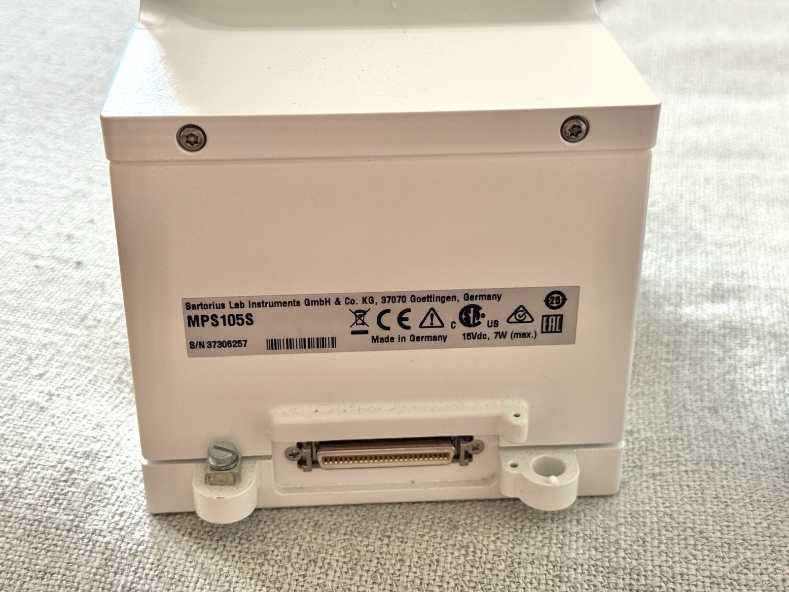 Sartorius Cubis MPS105S Read Description