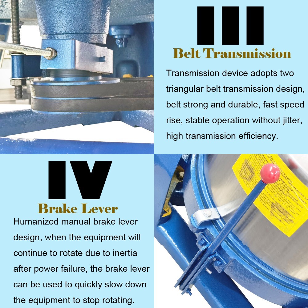 220V Industrial Centrifuge Separator Machine Biomass Oil Extraction Dryer
