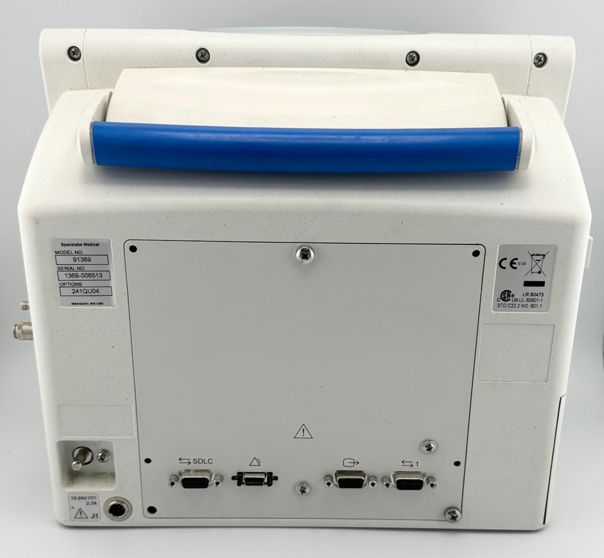 SPACELABS 91369 ULTRAVIEW SL PATIENT MONITOR with PRINTER (B)