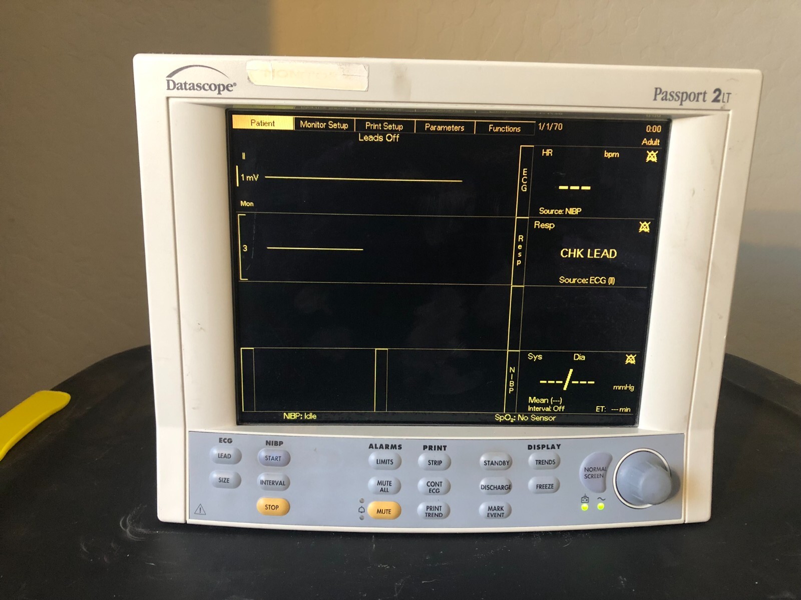 Datascope Passport 2LT Patient Monitor Med