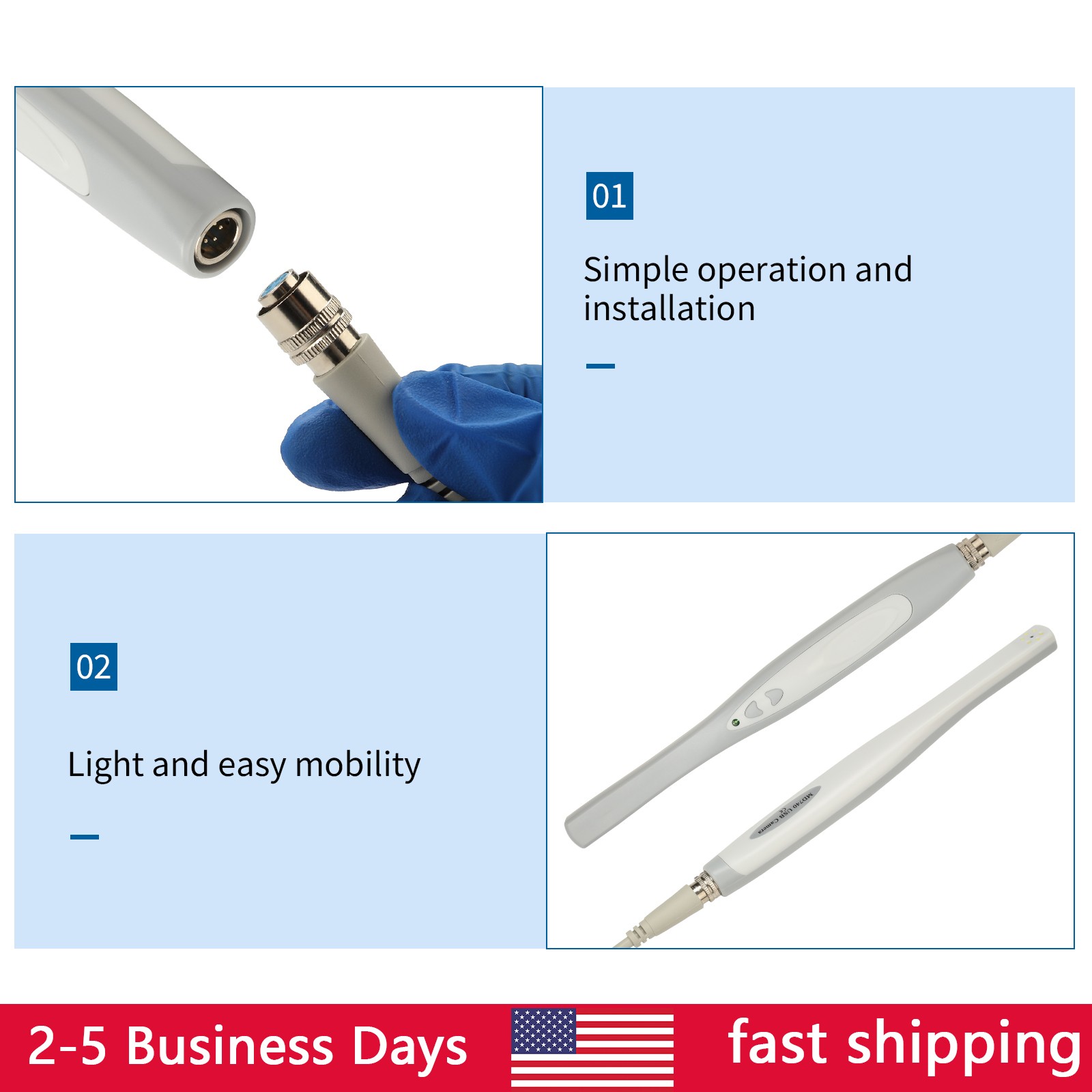 SKYSEA Dental Intraoral Camera Auto-focus 6 LED Light Imaging System