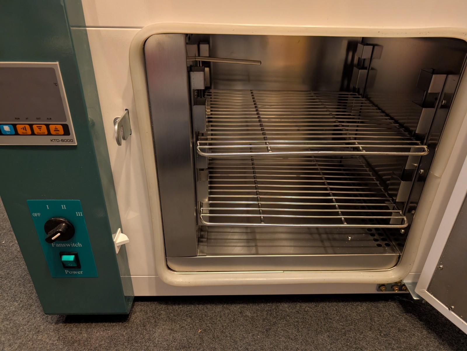KTD-6000 Forced Air Convection Drying Oven 45L 1000W Tested 300°C Lab Incubator