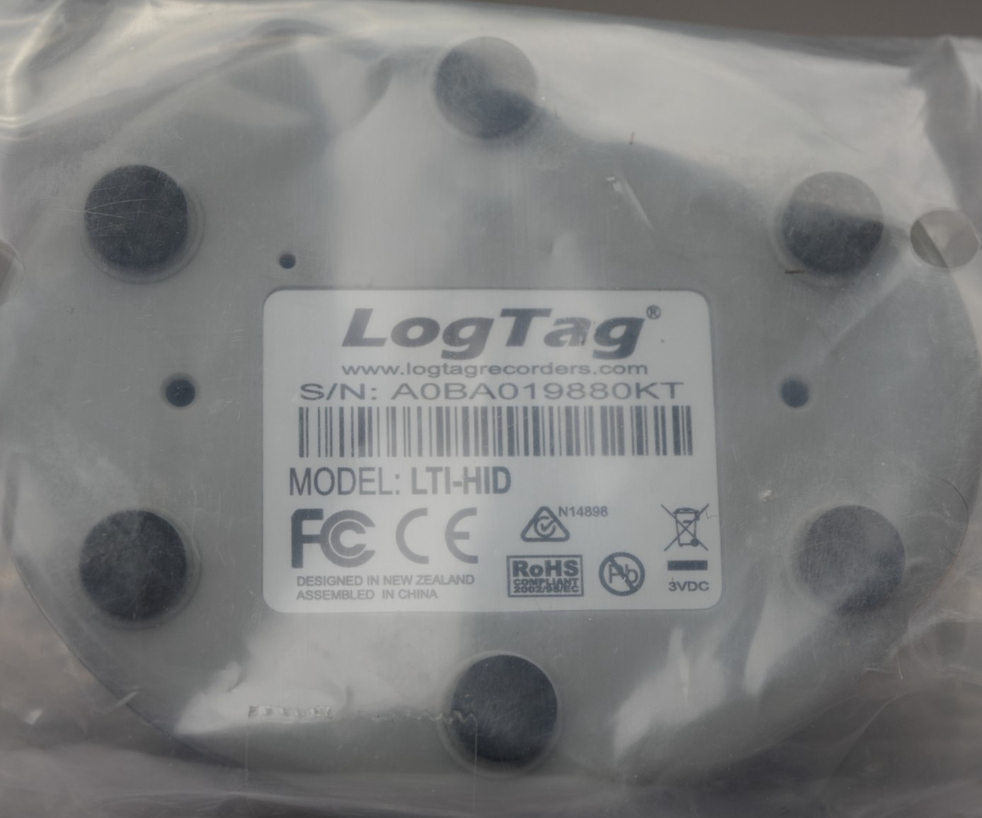 NEW/SEALED LogTag LTI-HID Desktop USB Interface Cradle Docking Station
