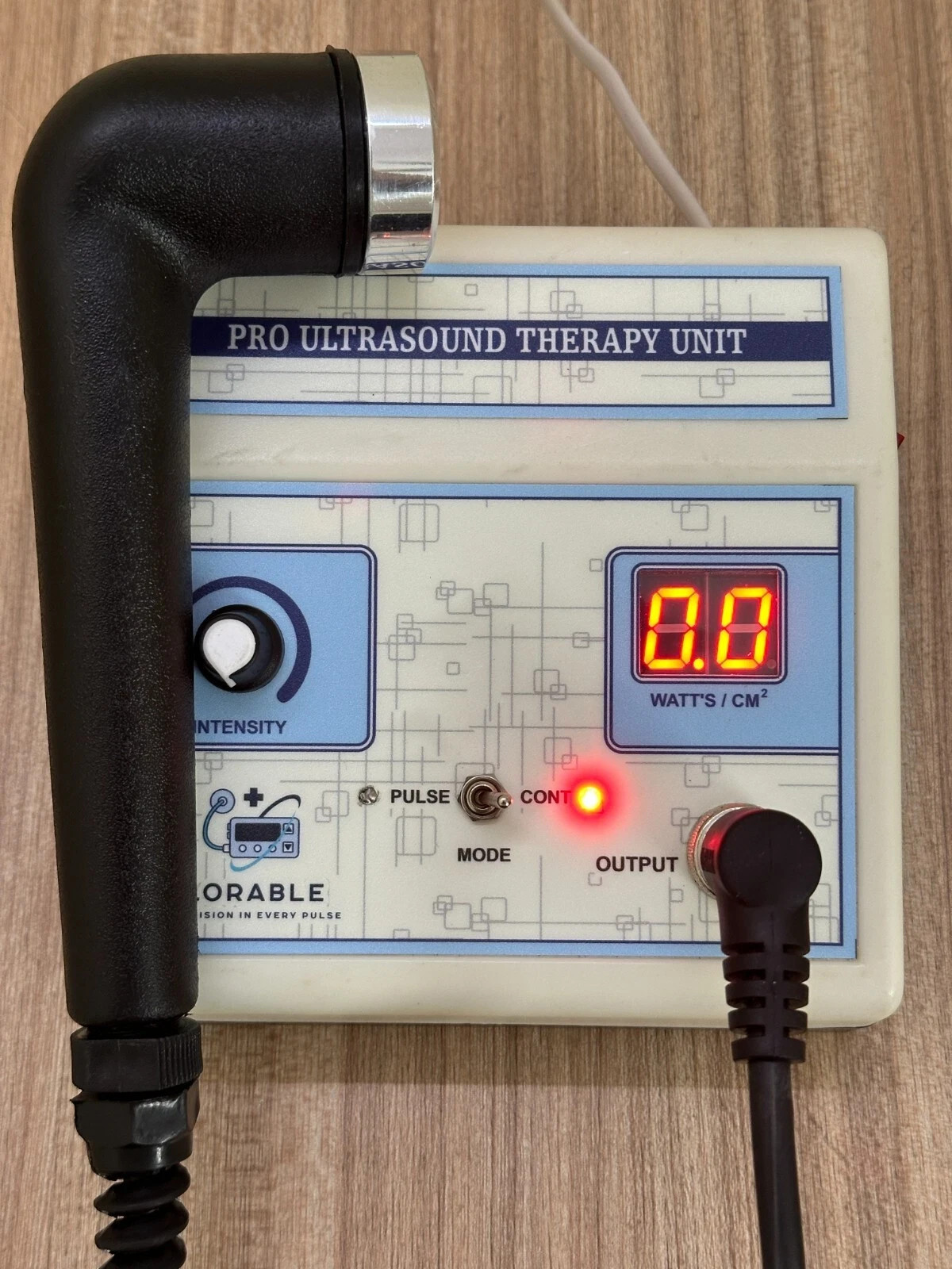 Compact & Portable Home Use Pro Ultrasound Therapy Unit 1 MHz