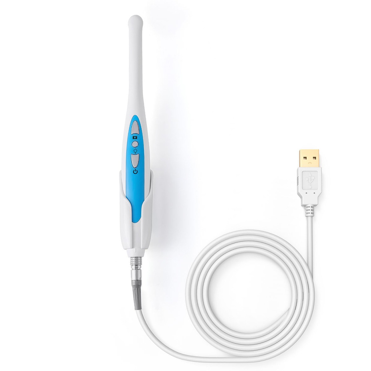 Dental Intraoral Camera 720p HD Endoscope Adjustable 6 LED Light USB Cable
