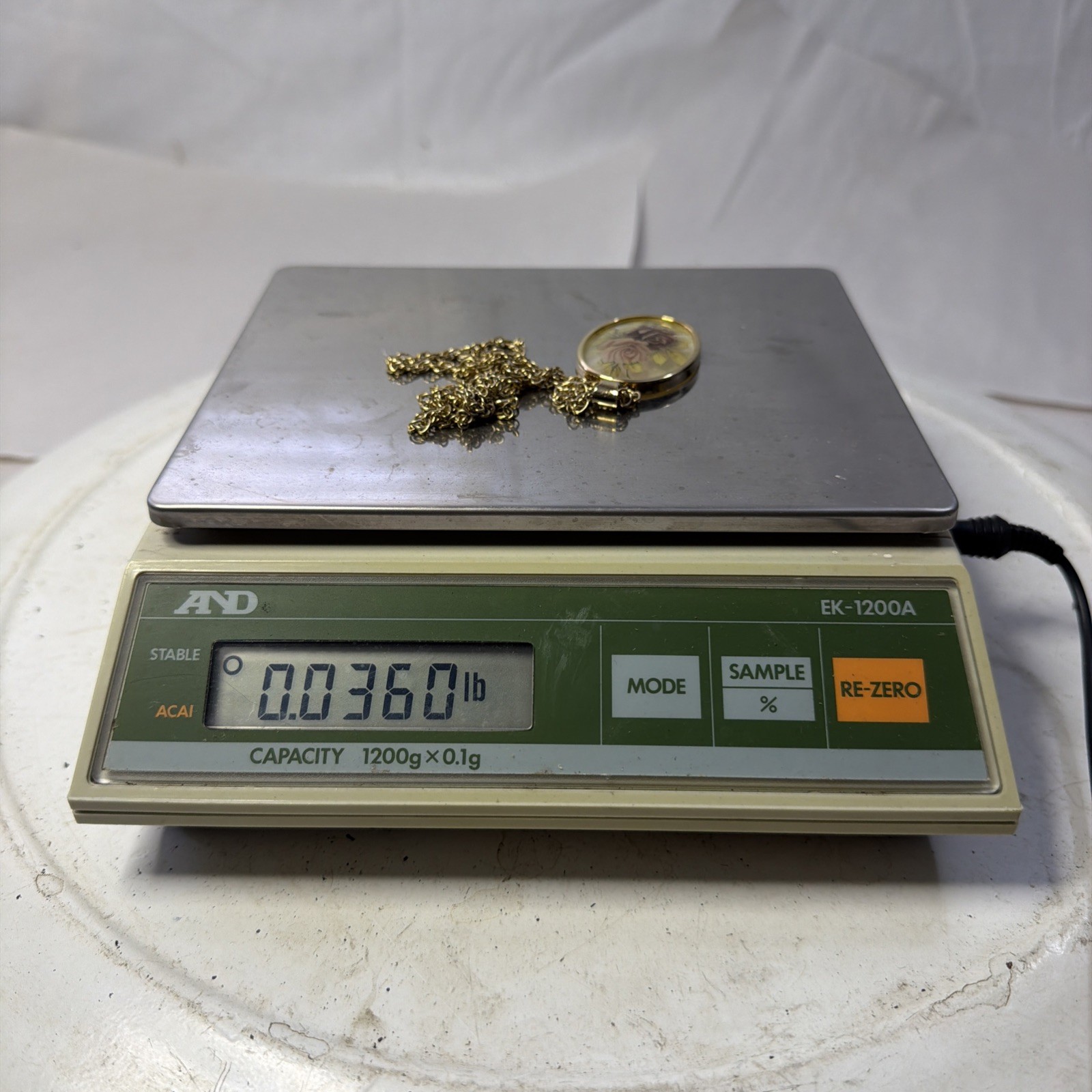 A&D EK-12KA Gold-silver Jewelry Scale Very Precisase.