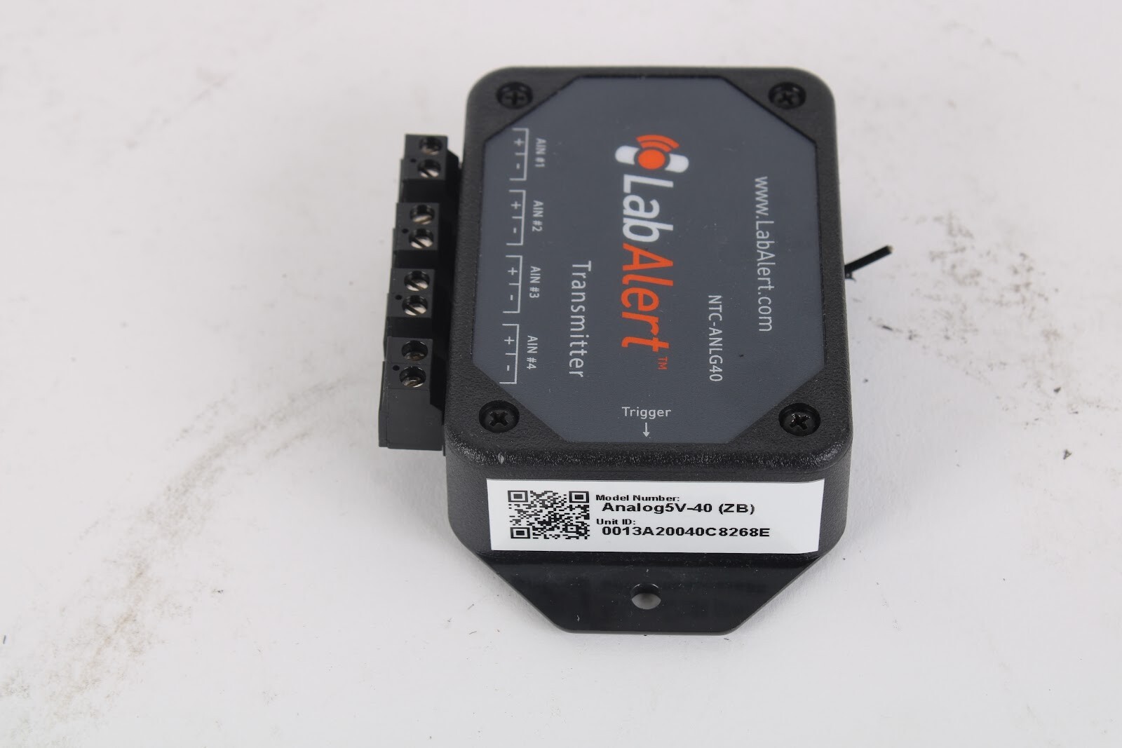 Lab Alert Analog5V-40 (ZB) Transmitter NTC-ANLG-40 – Excellent Condition