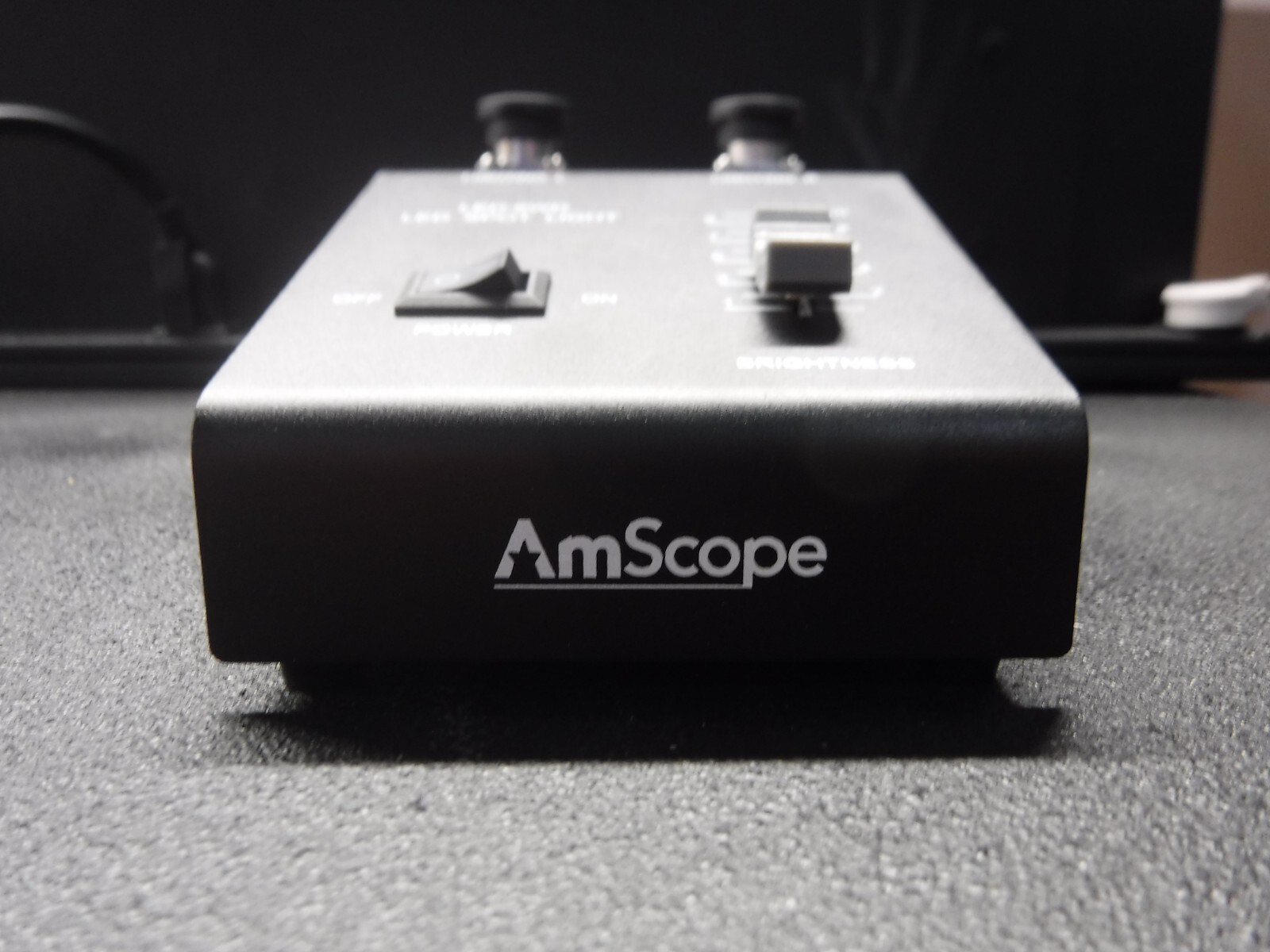 AmScope LED-6WD LED Spot Light / yczx-0528 AC/DC Adapter / 6500K Gooseneck Lamp