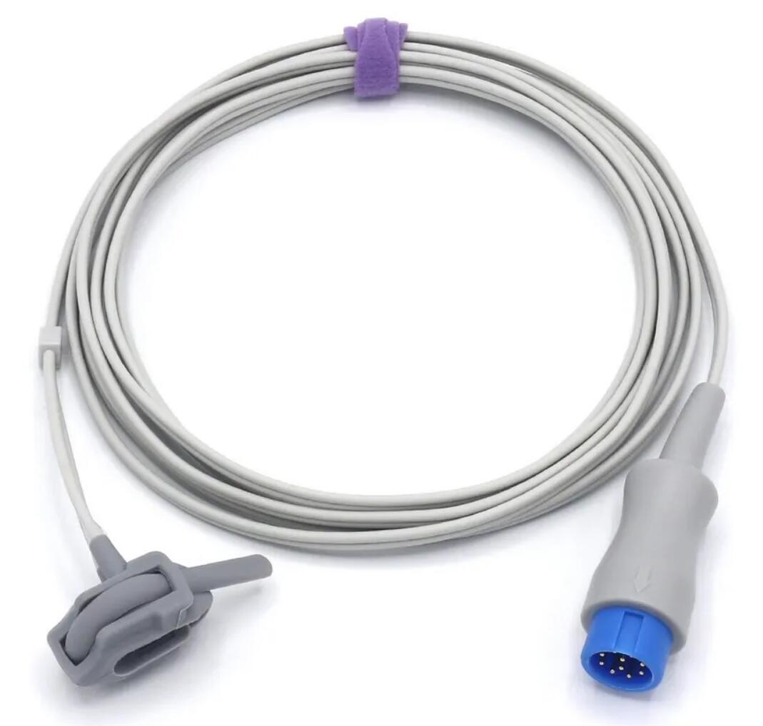 10Pin SpO2 Sensor Probe Cable Neonate For Biocare IM8 IM10 IM12 IM15 PM-900