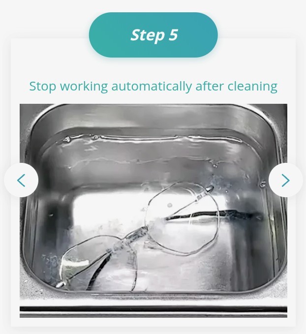 Multifunctional 2L Benchtop Ultrasonic Cleaner w/ Digital Timer, Heater & Degas