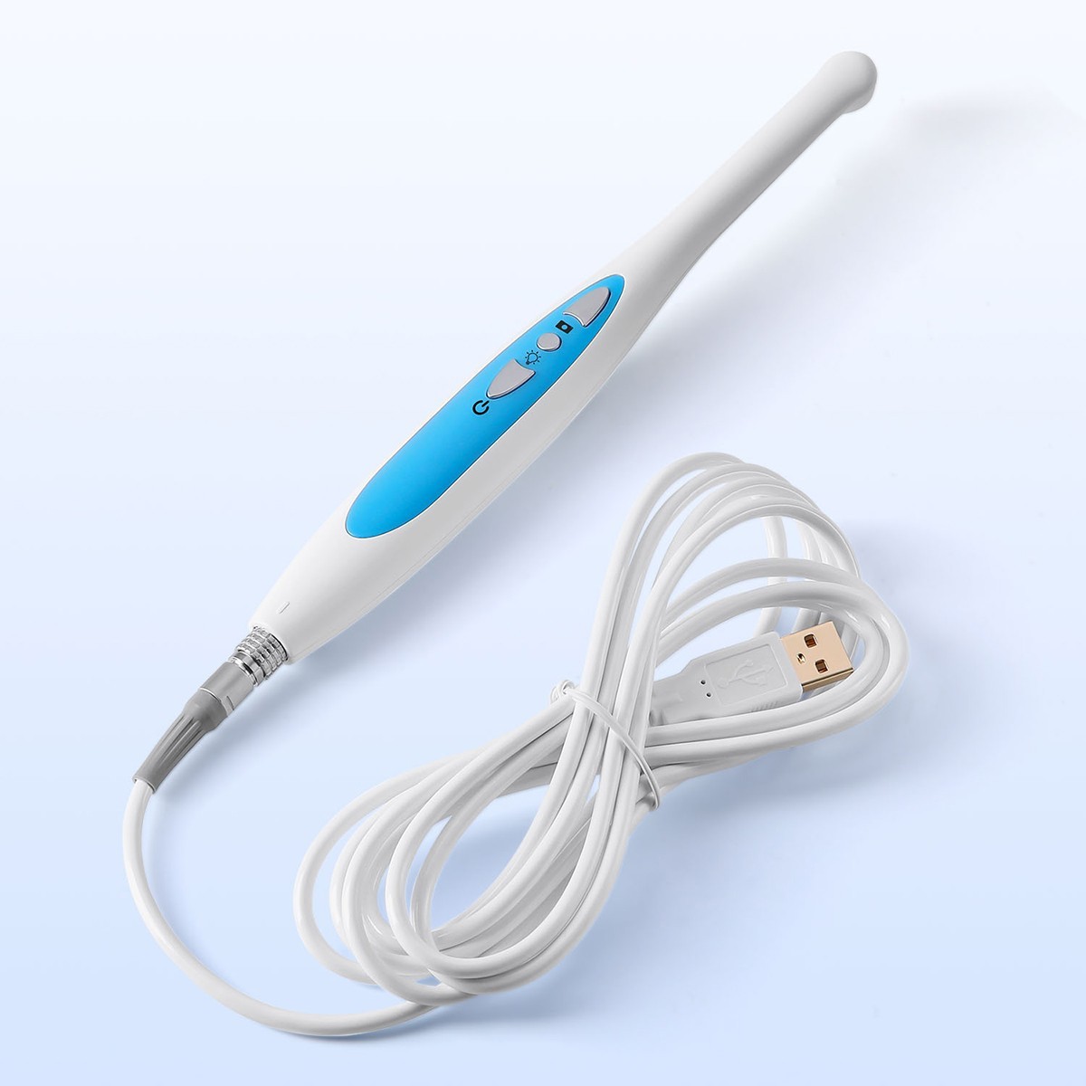 Dental Intraoral Camera 720p HD Endoscope Adjustable 6 LED Light USB Cable
