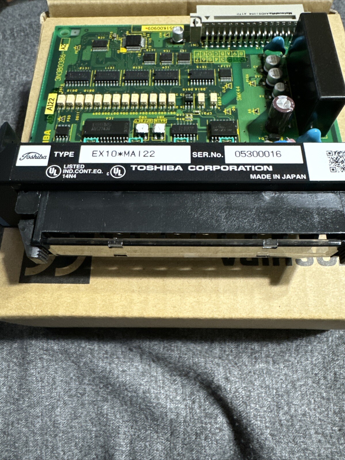 TOSHIBA EX10*MA122 A122 ANALOG INPUT MODULE RTS