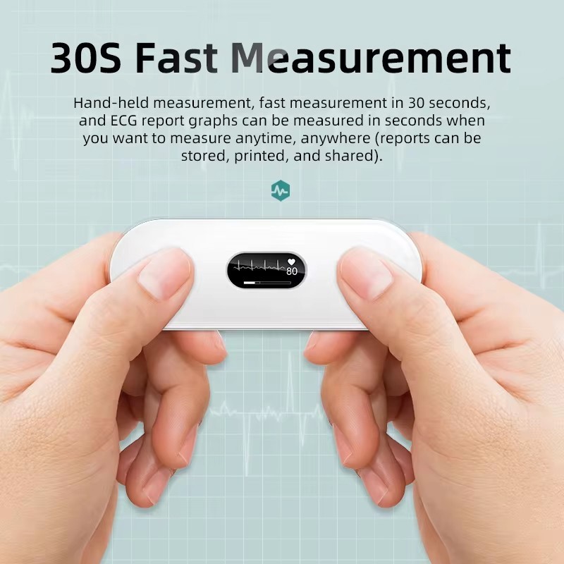 24-hour Holter monitor can generate PDF electrocardiograms and analysis reports