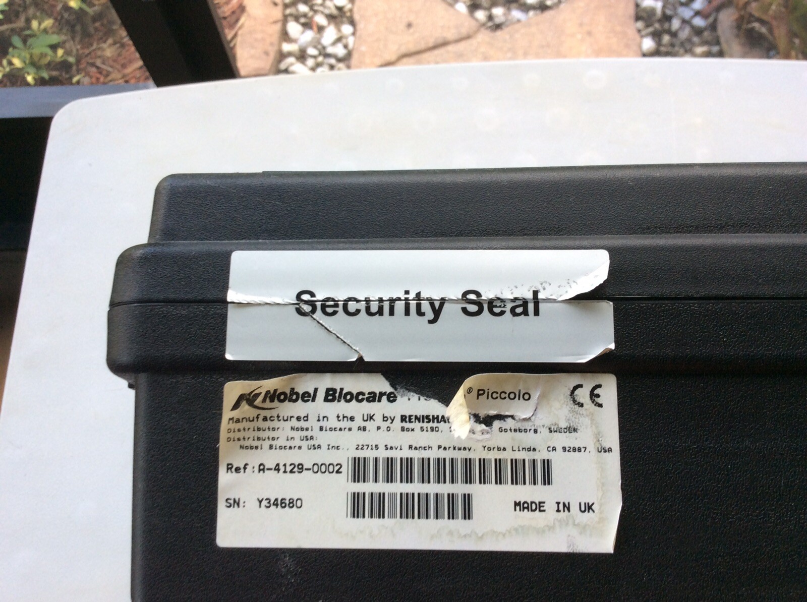 NOBEL BIOCARE Procera Piccolo Accessories Dental Scanner ( Partial Box )