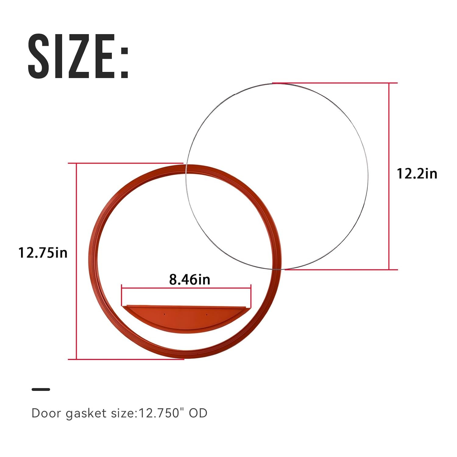 1x 053-0527-00 002-0504-00 Door Gasket Kit For Midmark M11 & M11D Sterilizers