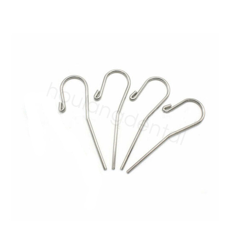 4Pcs Dental Apex Locator Accessories Endo Lip Hooks Accessories