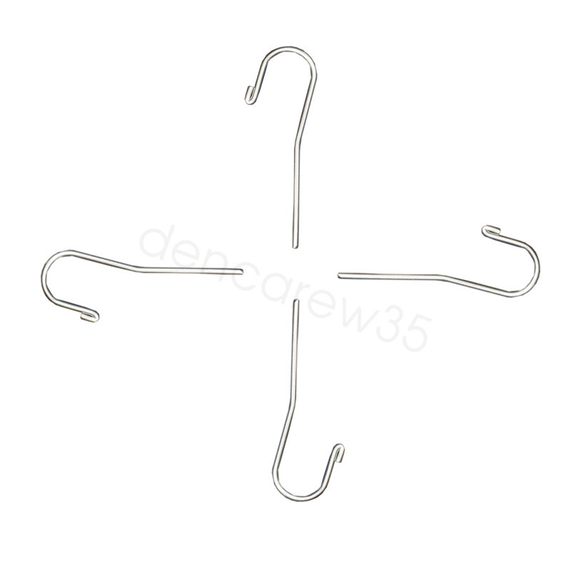 4Pcs Dental Lip Hooks for Apex Locator, Denture Instrument Teeth Whitening，USA