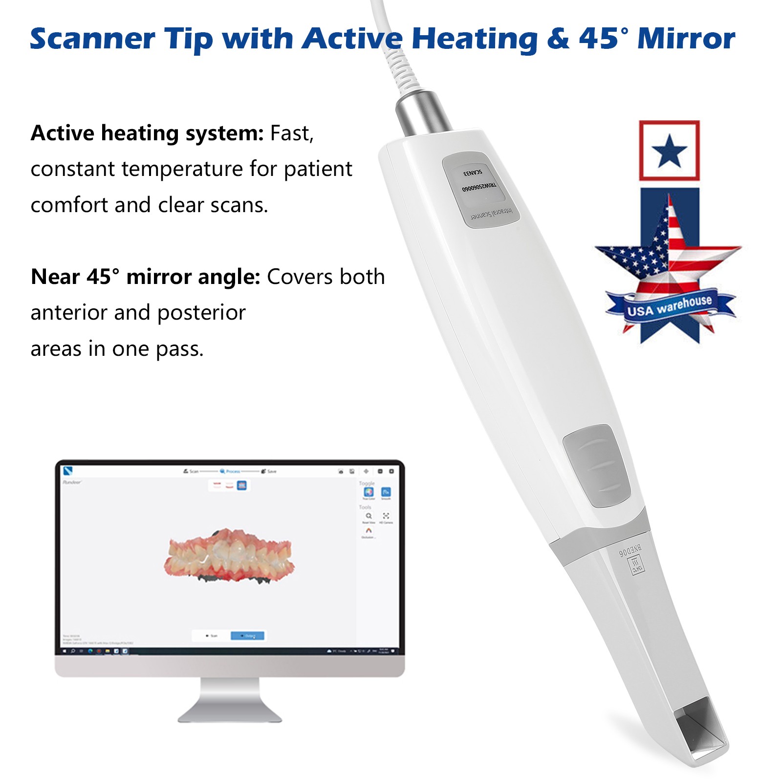 1 Sec Dental Curing Light Lamp Dental Light Cure FOTOPOLIMERIZADOR Dental Resin
