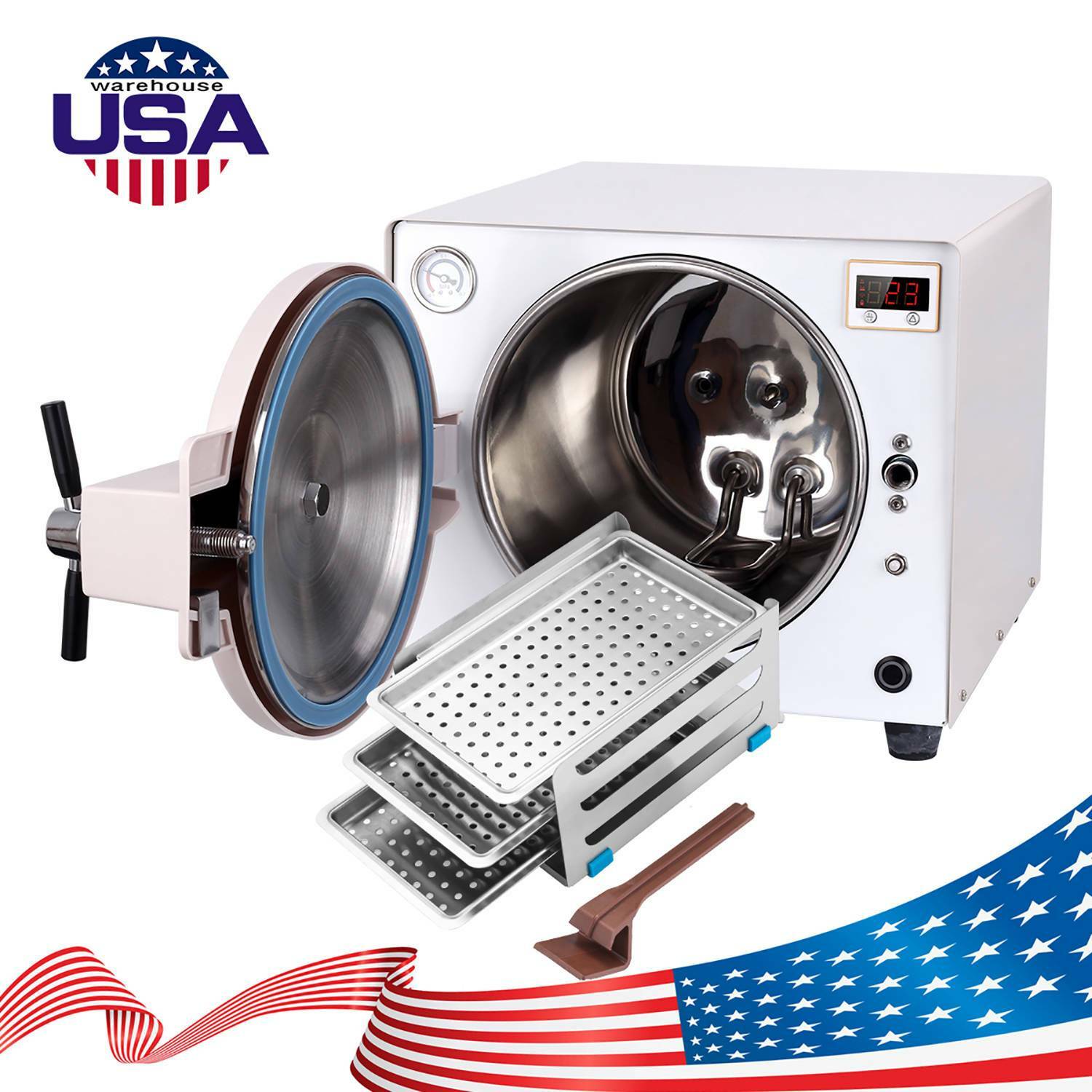 Dental Autoclave Steam Sterilizer Medical Sterilization/ Vacuum Forming Machine