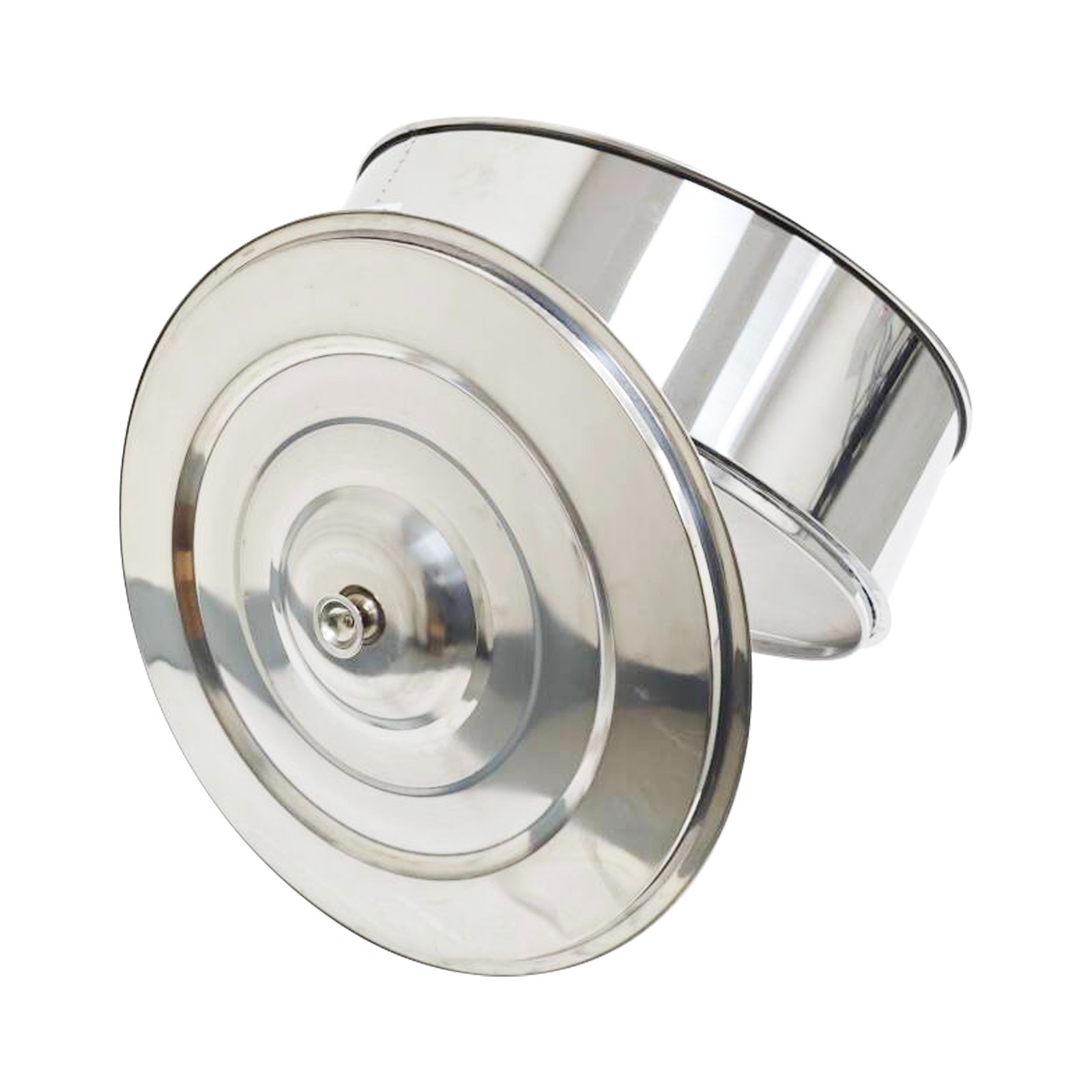 110V/60HZ Vibrating Sieve with 20 Mesh,50 Mesh Screen And Lid 1-Layer Shaker