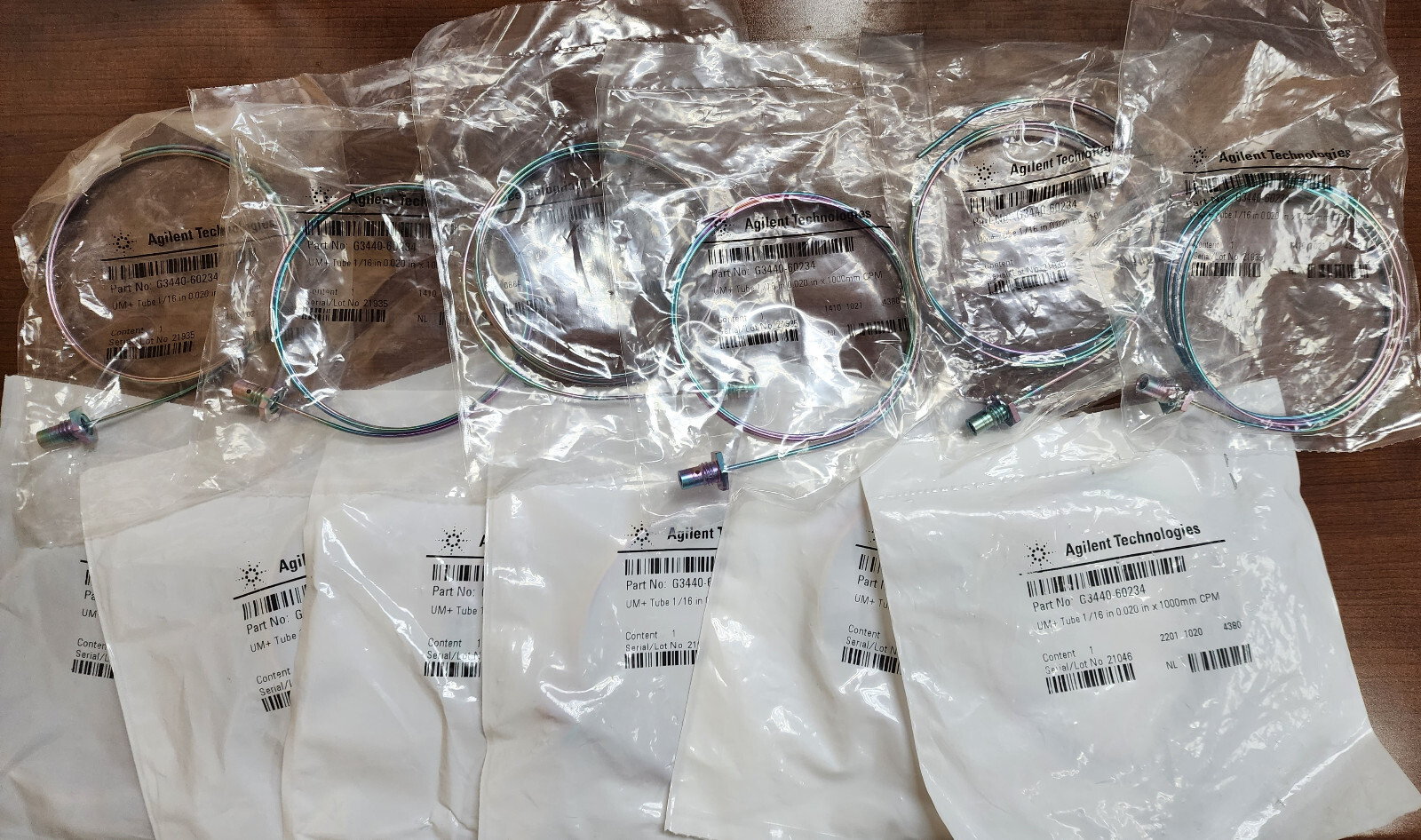 Agilent 3440-60234 Valve tubing, 1/16 in, 0.50 x 1000 mm, New