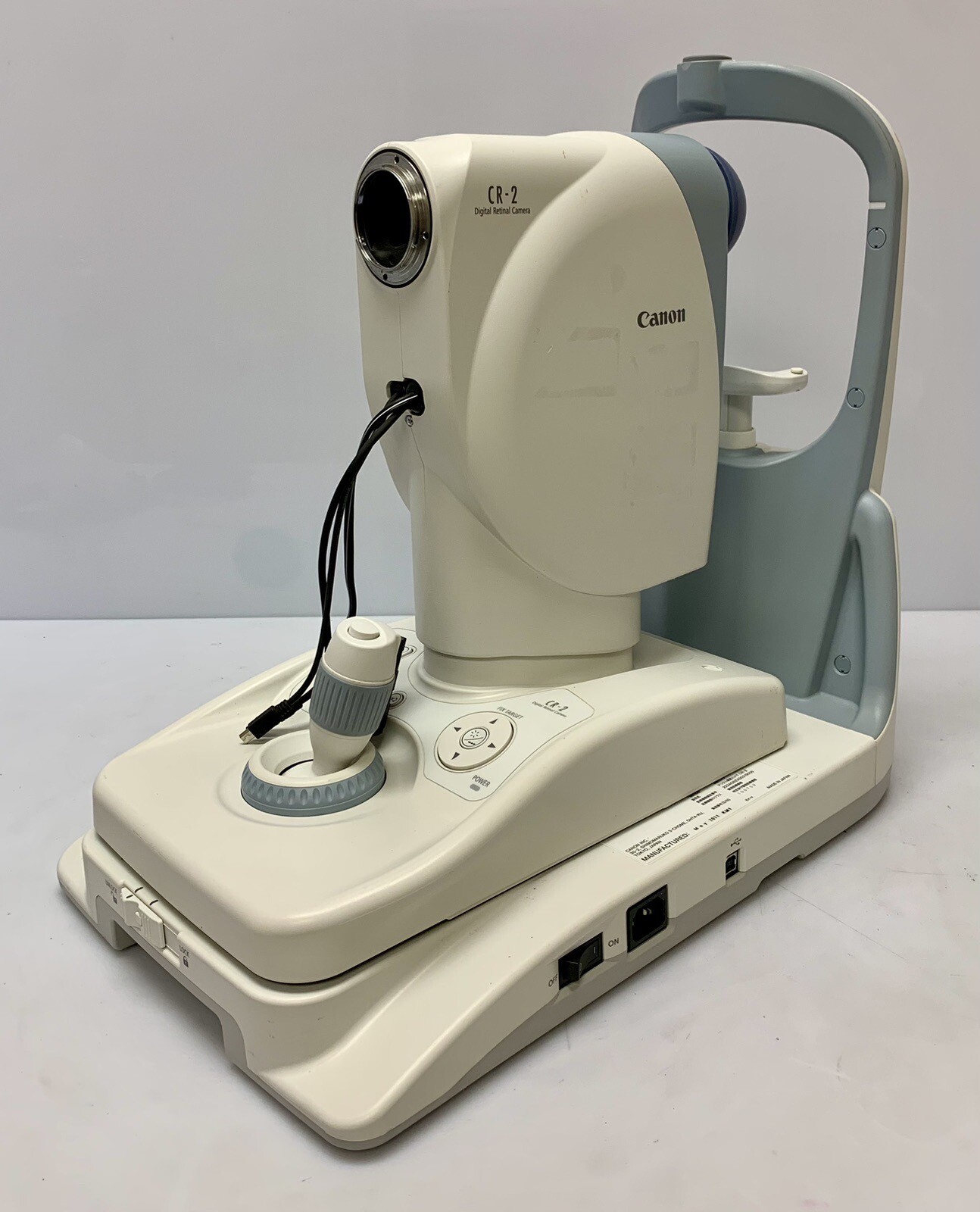 Canon CR-2 Digital Retinal Camera 100-240V 50/60Hz 1-0.4A Regular Camera Not Inc
