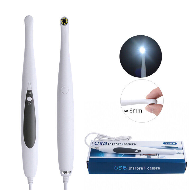 8.0 Mega Pixels Dental Intraoral Camera USB 2.0 1/4 CMOS Oral Endoscope CF-686A
