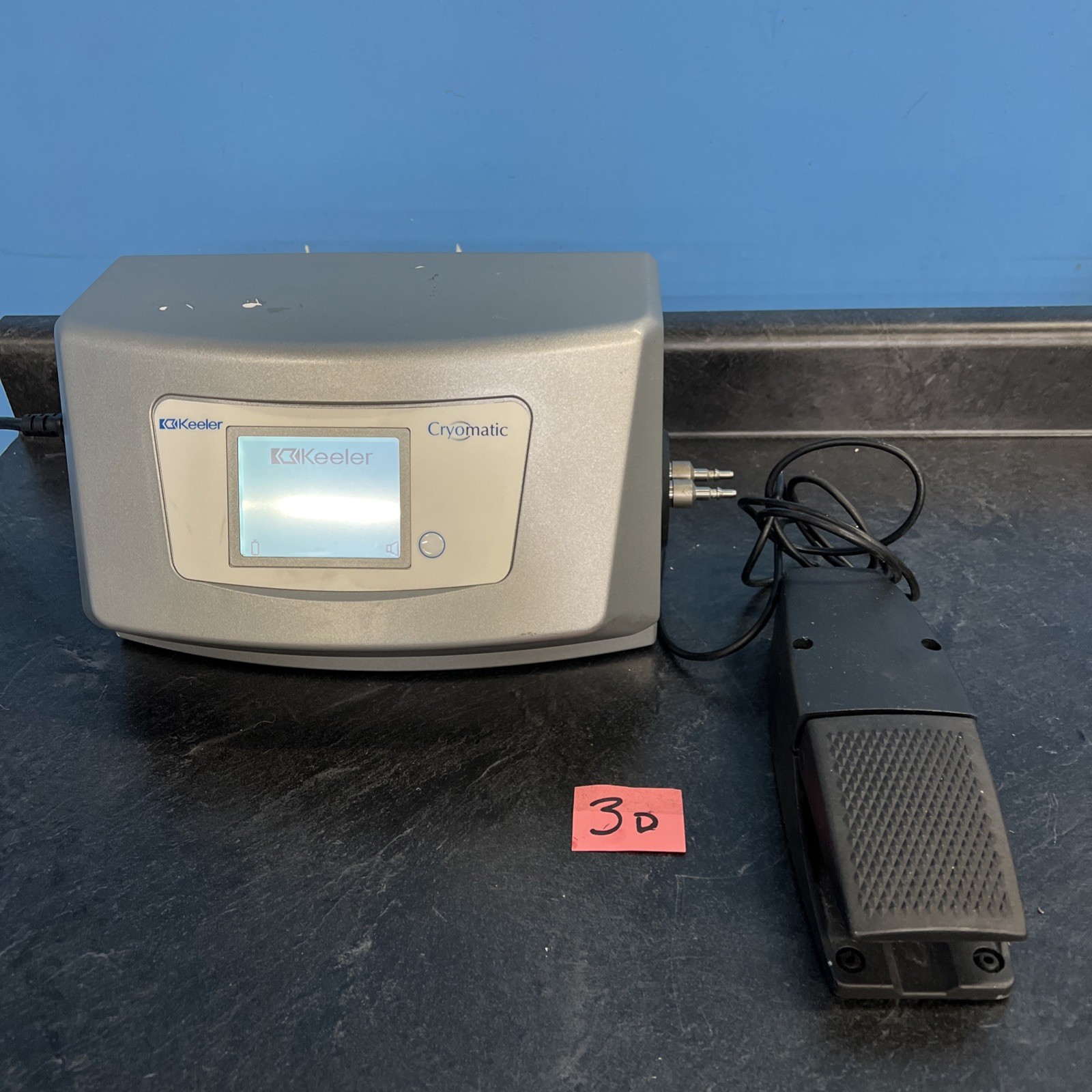Keeler Cryomatic Console 2509-P-1000 w/ Foot Pedal