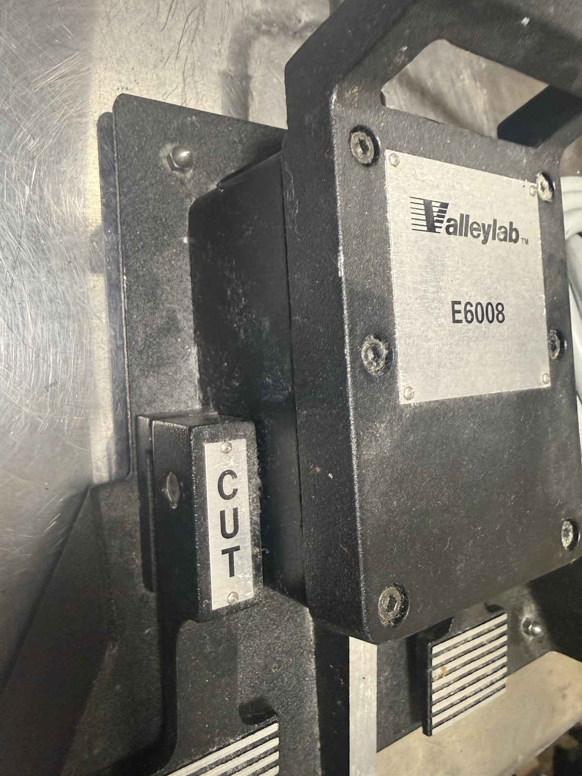 Valleylab E6008 Monopolar Electrosurgical Footswitch Dual Pedal Cut Coag ESU