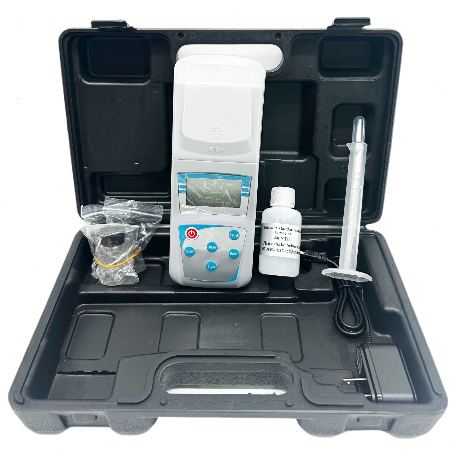 Lab Turbidimeter with Turbidity Solution Microcomputer-based Range 200NTU