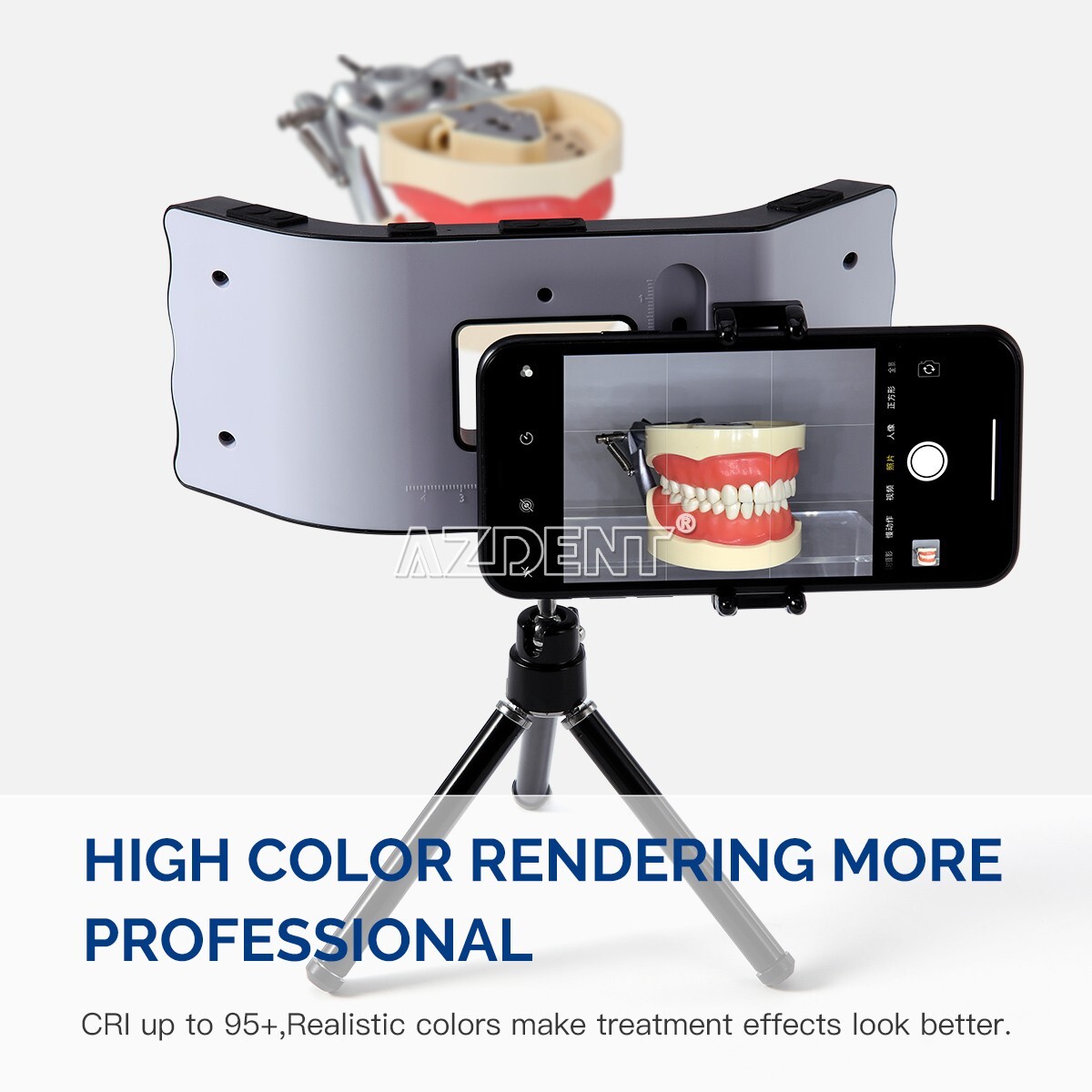 Dental USB Intraoral Camera 6 LEDs /Oral Photography LED Light Lamp with Bracket