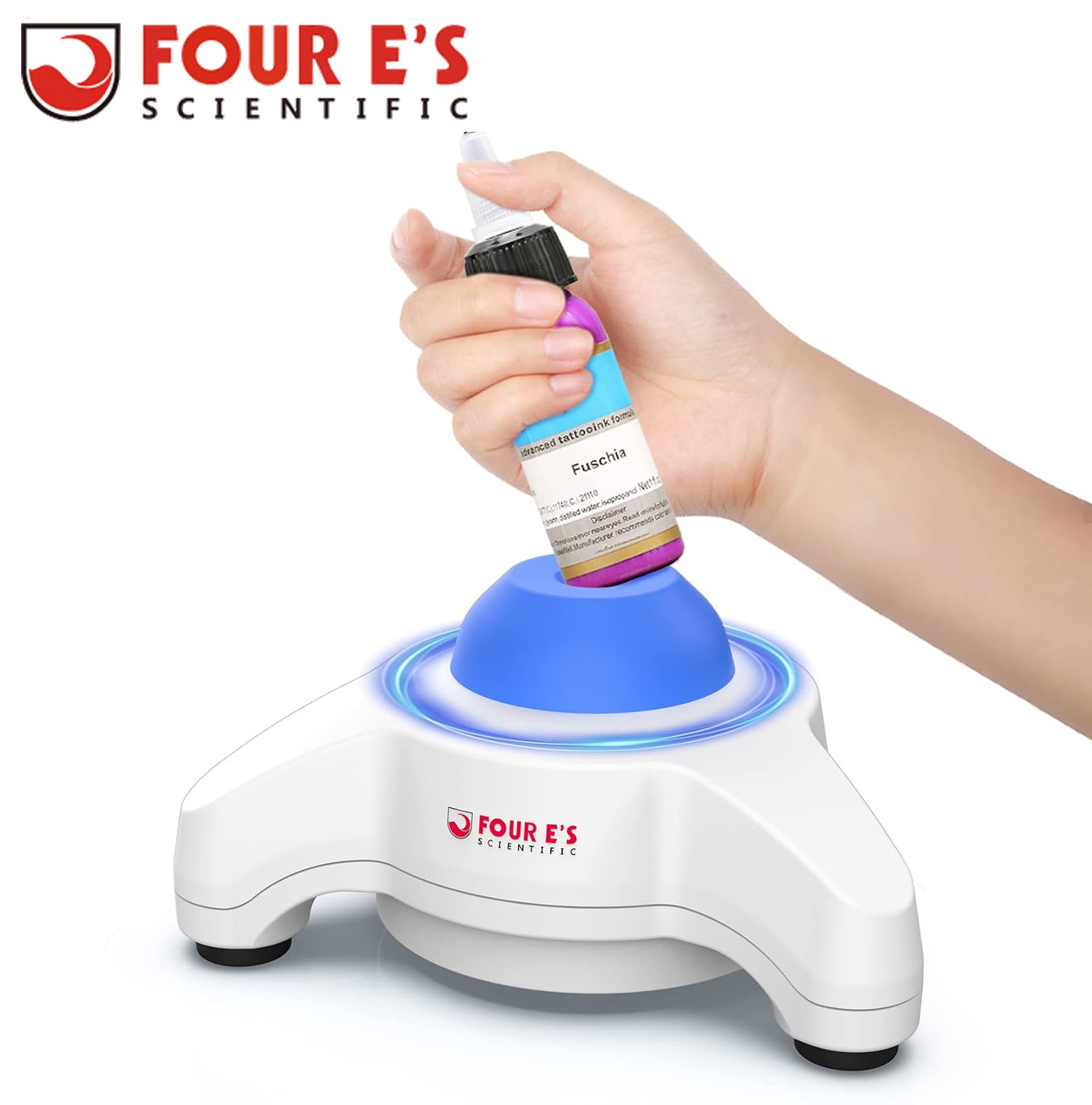 Mini Vortex Mixer Vortex Shaker Lab Mixer 5600rpm for Paint Ink w/ Mixing Ball