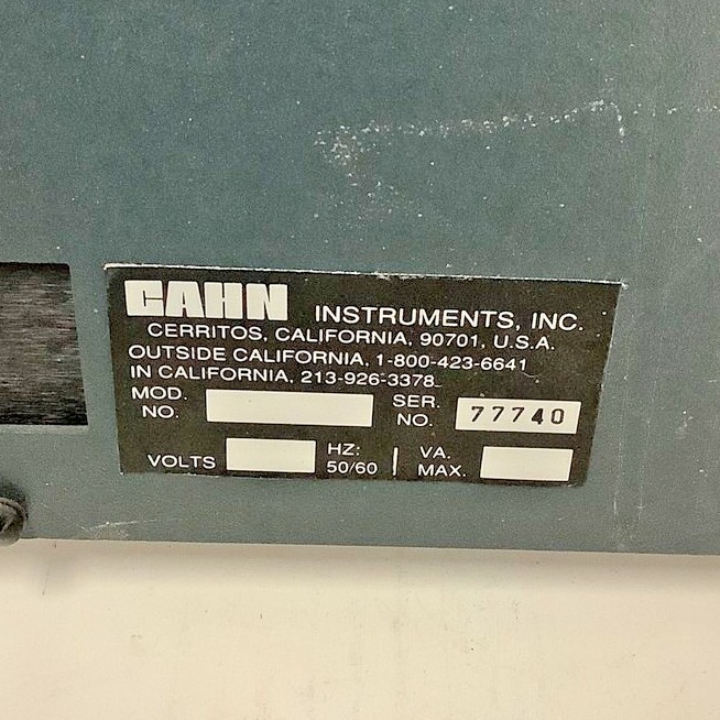 Cahn Instruments C-33 Microbalance ( Untested, Does Not Include Power Source)