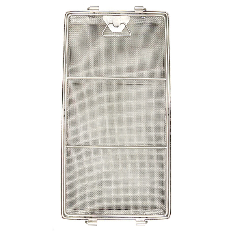 304 Stainless Steel Sterilization Basket Surgical Instrument Mesh Tray475*245*75