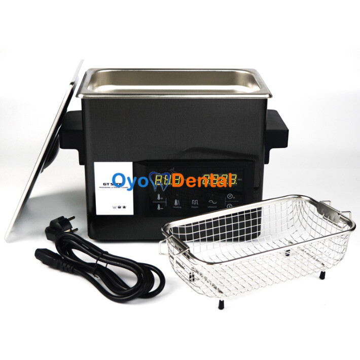 GT SONIC S Touch Panel 2L-9L Ultrasonic Cleaner 50-200W with Heater & Timer