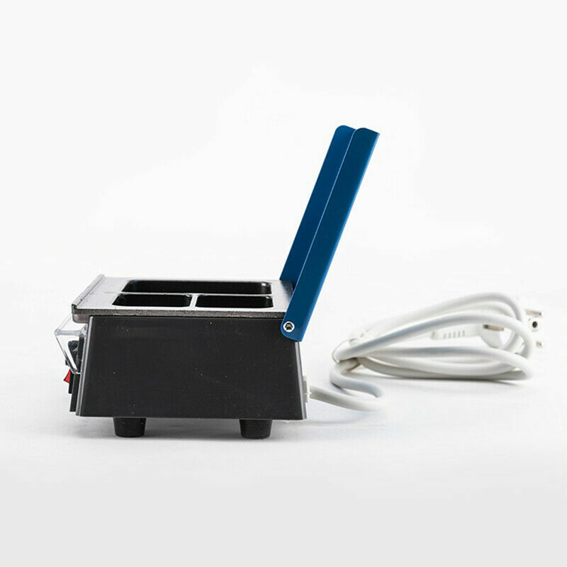 Dental Wax Heater Lab Equipment 3 well Wax Heater Heating Analog Dipping Pot USA