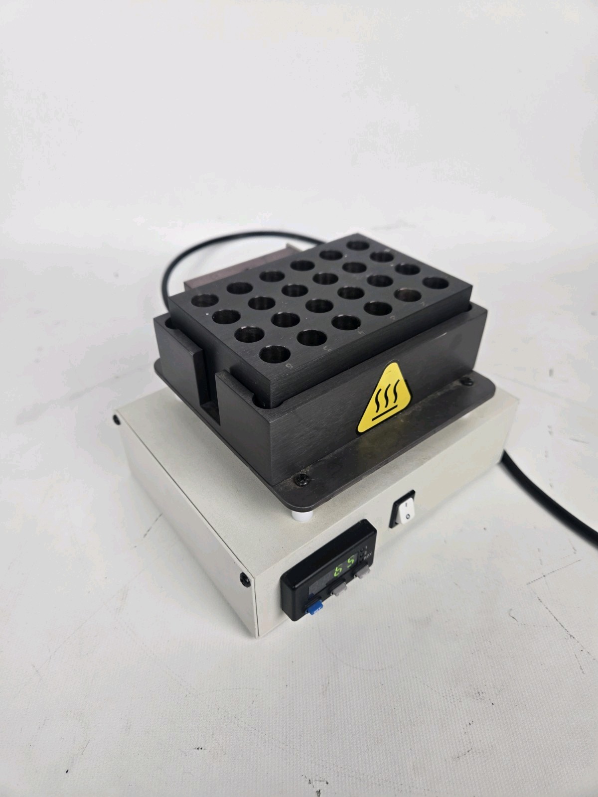Glas-Col Digital Dry Block Heater Evaporator System Bath 099A HBC12 w/Heat Block
