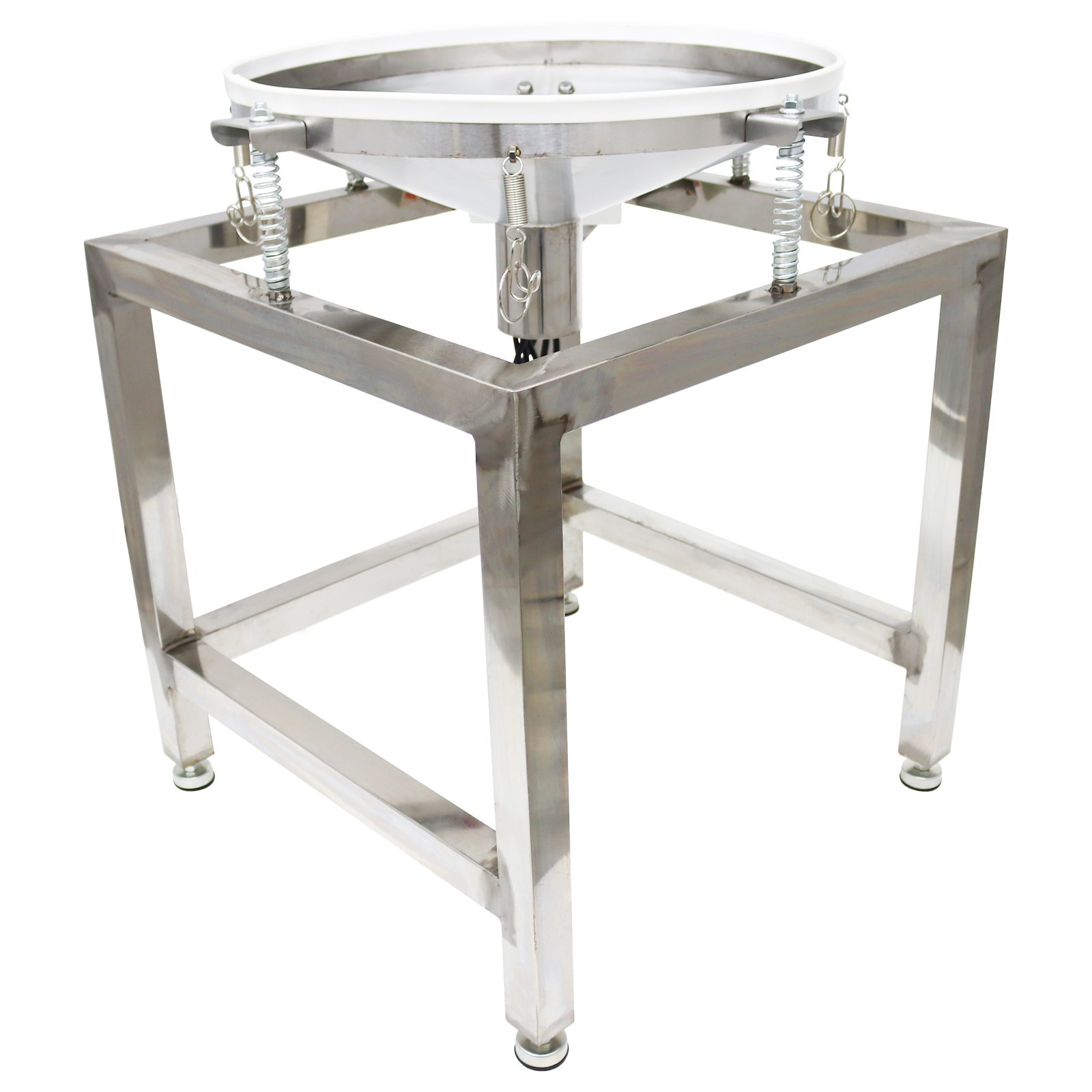 110V/60HZ Vibrating Sieve with 20 Mesh,50 Mesh Screen And Lid Round Shaker