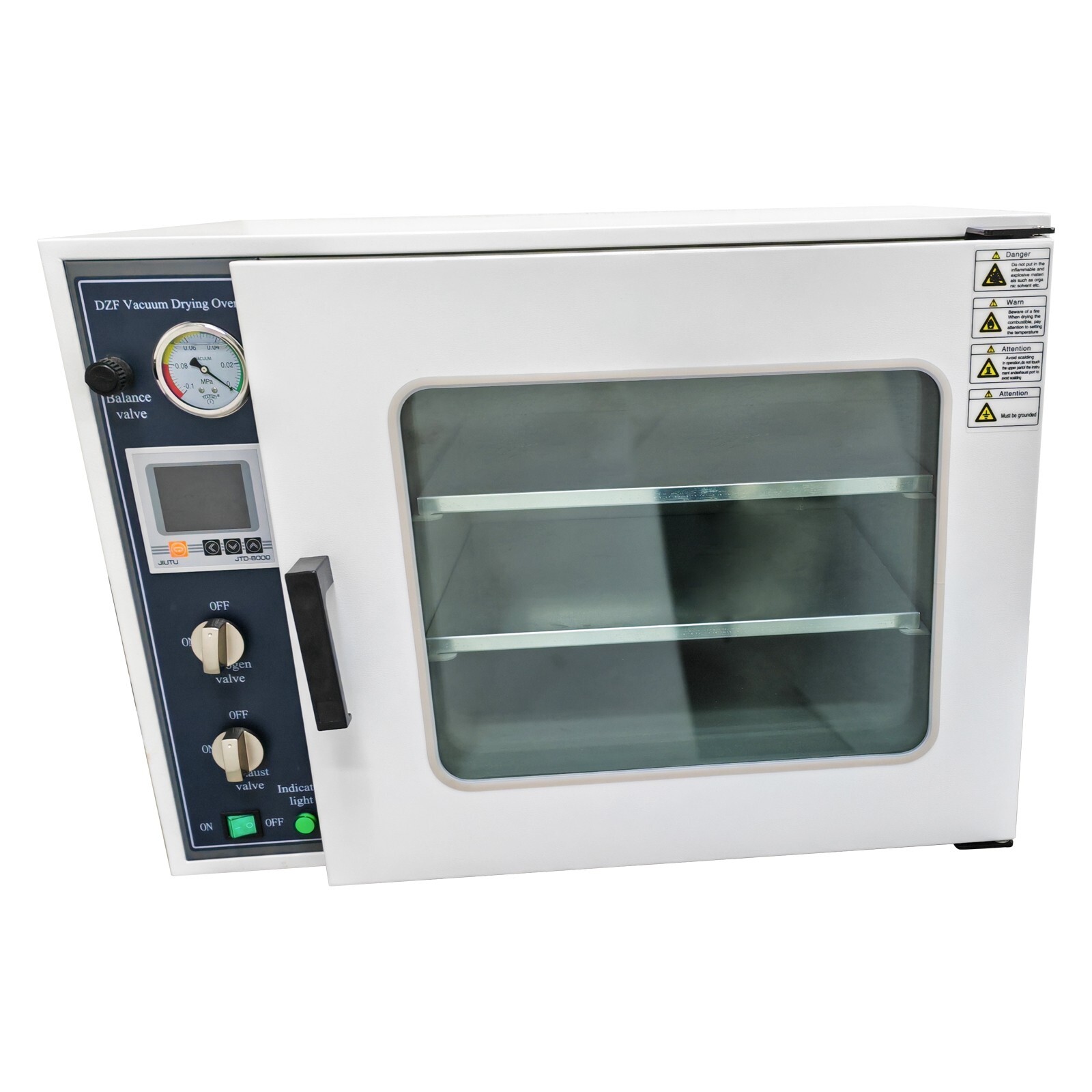 Lab 1.9 Cu Ft Digital Vacuum Drying Oven(Install Nitrogen Inlet) 1400W 110V