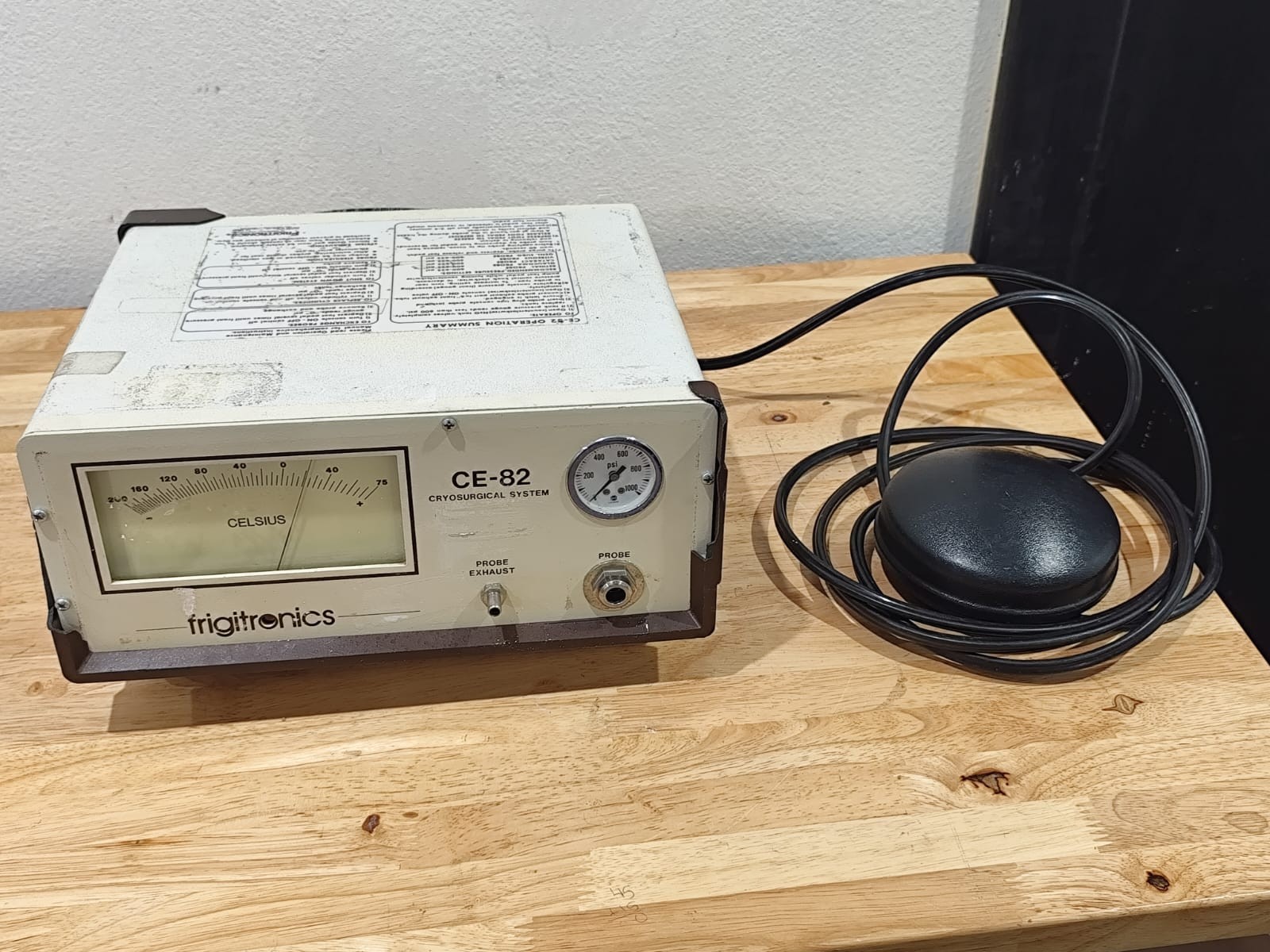 Frigitronics CE-82 Cryosurgical System Model 2000