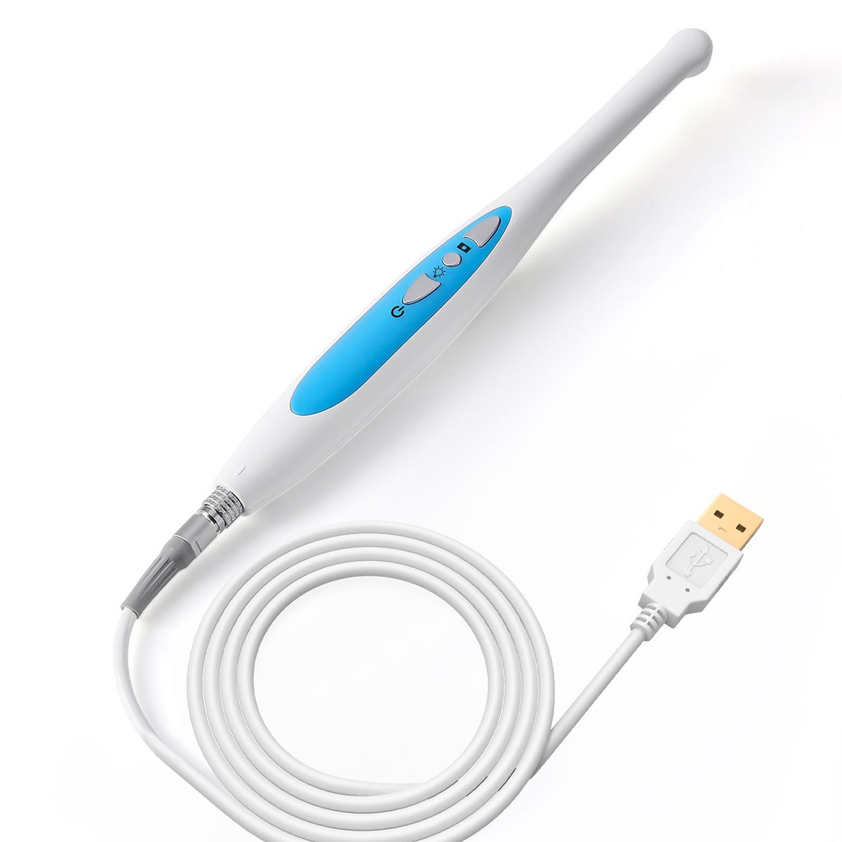 Dental Intraoral Camera 720p HD Endoscope Adjustable 6 LED Light USB Cable