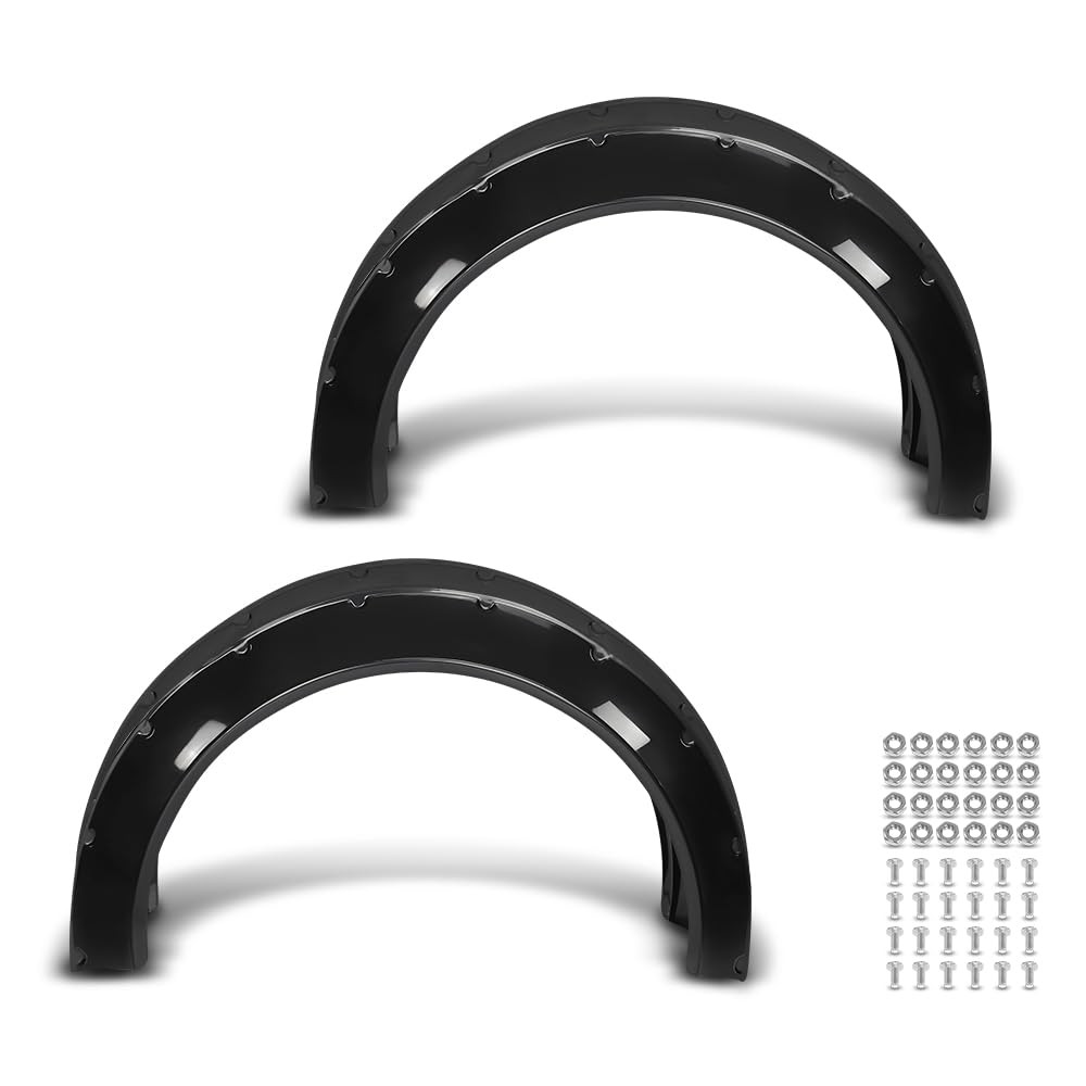 Fender Flares Wide Body Kit Wheel Arches Protector Cover Honda Civic Black 4Pcs