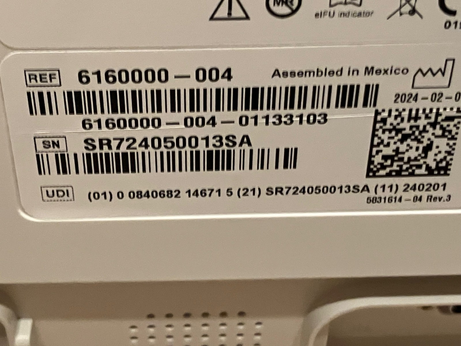 GE Carescape B125M Patient Monitor ECG, NIBP, SpO2, Temp – TESTED – See Listing