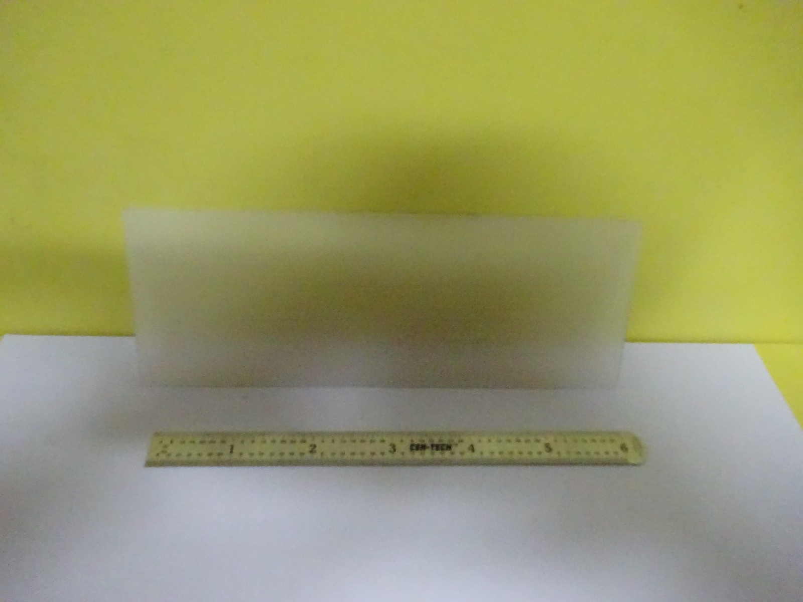 LARGE SYNTHETIC QUARTZ SEED SINGLE CRYSTAL PIEZOELECTRIC OPTICS AS IS BN#4-D-12
