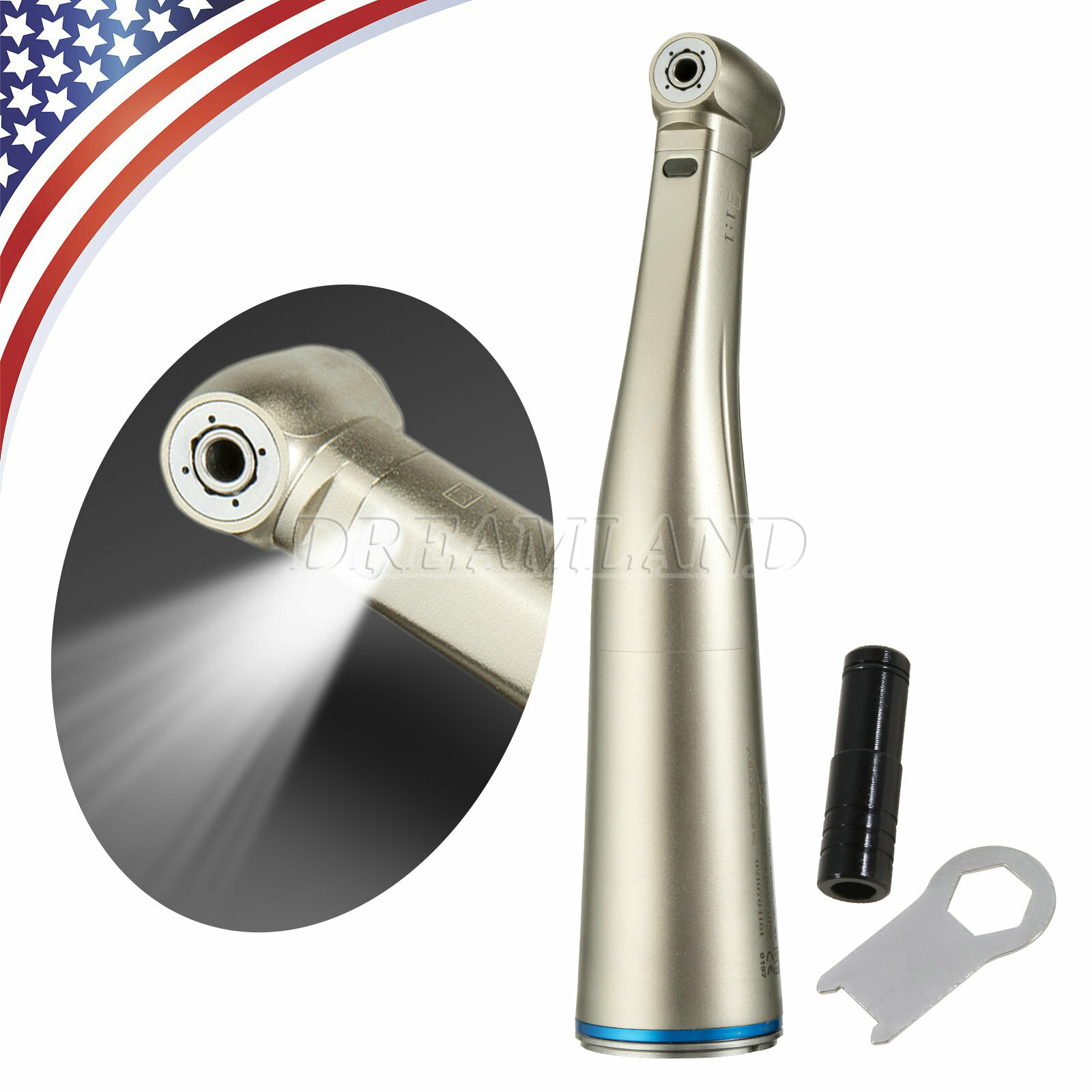 Yabangbag Dental 1:1 Slow-speed Electric Dental Handpiece