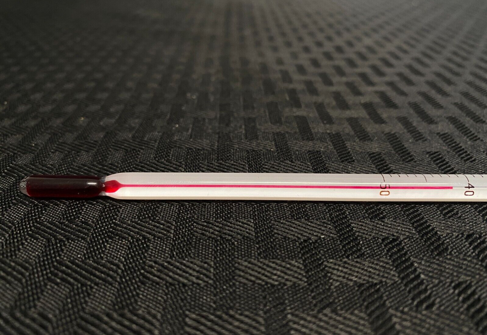 Unbranded Glass -50º to 50ºC, 76mm Immersion Laboratory Thermometer 12″ OAL