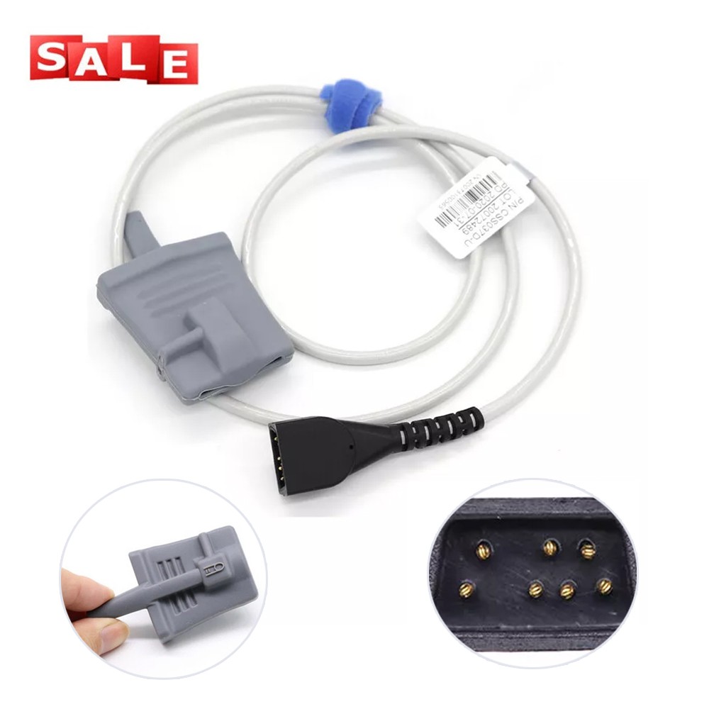 1~2x Fit For Nonin Spo2 sensor 8500 PamSAT2500 Adult finger probe pulse oximeter