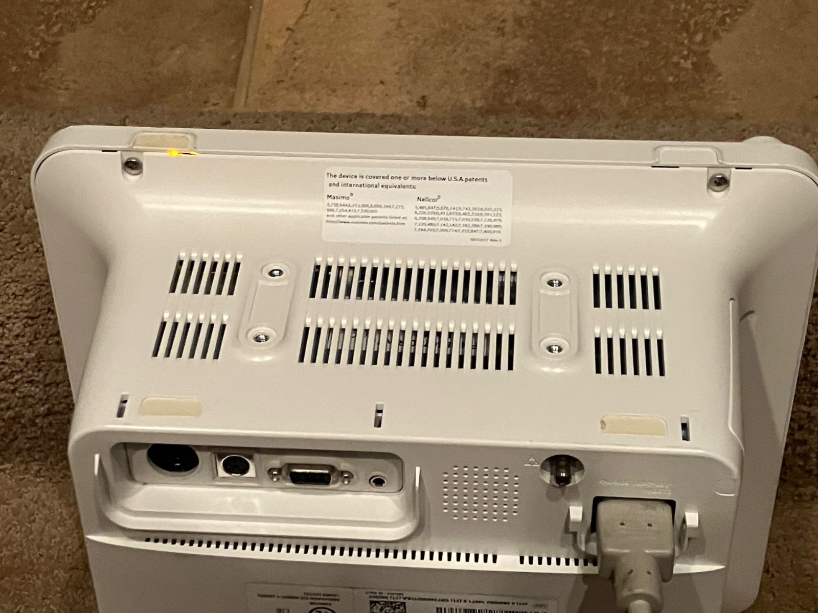 GE Carescape B125M Patient Monitor ECG, NIBP, SpO2, Temp – TESTED – See Listing